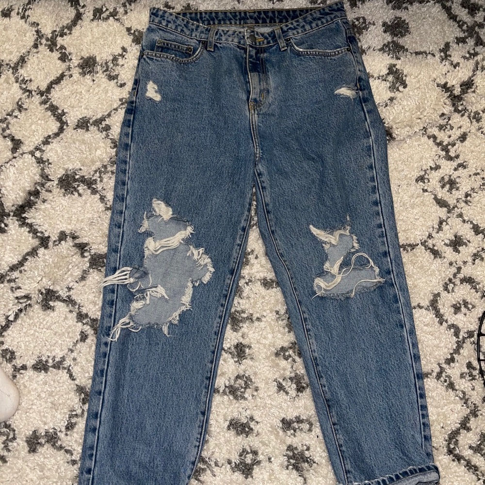 High rise mom jeans from CARMAR Los Angeles